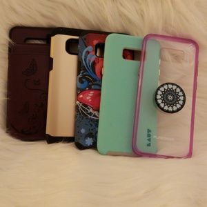 Lot of 5 cell phone cases